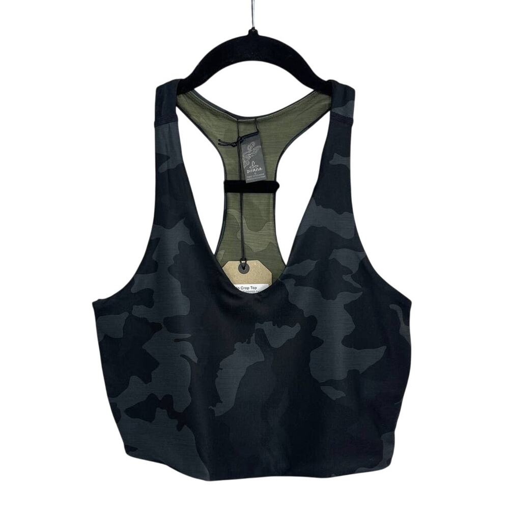 NWT Prana Momento Reversible Camo Sports Bra Women's Size Small - Picture 3 of 6